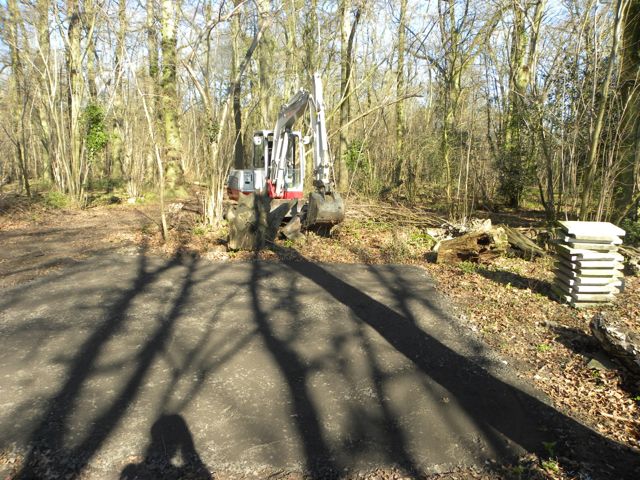 Wood Shed foundation-3