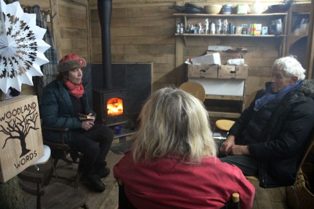2017 12 Woodland Gathering 10 Dec Emily Frank Caroline
