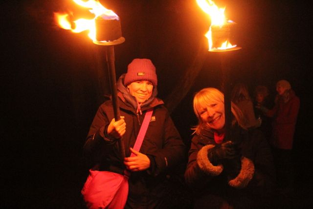 2017 12 Woodland Gathering 10 Dec Fire flares-3