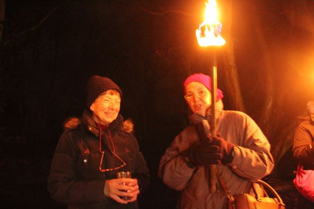 2017 12 Woodland Gathering 10 Dec Fire flares-4