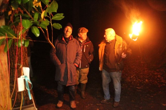 2017 12 Woodland Gathering 10 Dec Fire flares-9